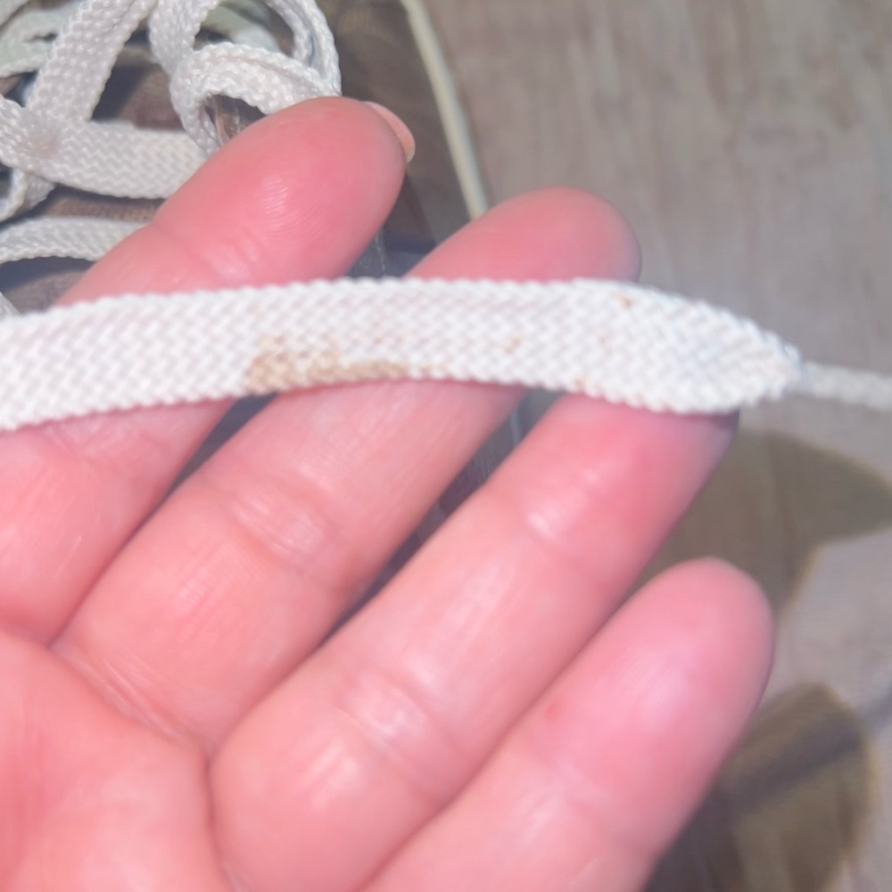 Brown Monogram Coach Sneakers with Laces Like New Worn Only Once - Picture 14 of 14